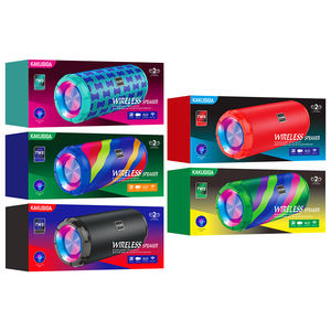 ลำโพงไร้สาย KAKUSIGA ลำโพงคู่/ไดอะแฟรม เสียงรอบทิศทางแบบเรนโบว์ สีสันสดใส สำหรับกีฬา - Product Image 6