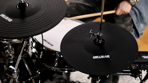 Avatar A61 Electronic Drum Set Acoustic Appearance Mesh Head Digital Drum Kit Professional <b>Musical</b> Instrument For Drummer Adlult - Product Image 2