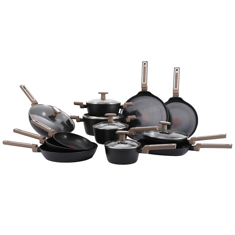 Non stick Granite Coating Cookware Set