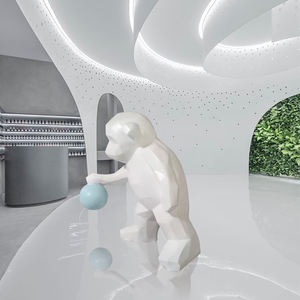 Piedra personalizada hecha a mano de alta calidad, suministro de fábrica, piedra de ingeniería <span class=keywords><strong>corian</strong></span> personalizada usada para decorar - Product Image 2