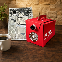 Boîtes de café transfrontalières de 96 oz (Bag-in-Box), plus des boîtes portables de 1L-2L pour emporter et des boîtes d'emballage pour vin rouge