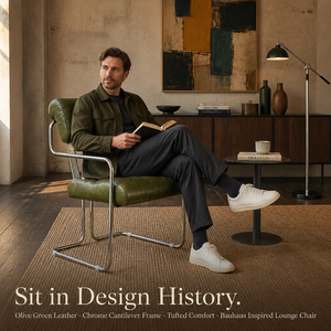 Sedia da Pranzo di Design Minimalista in Stile Italiano F-44, Acciaio Inossidabile, Rivestimento in Pelle, Vintage di Alta Gamma - Product Image 4