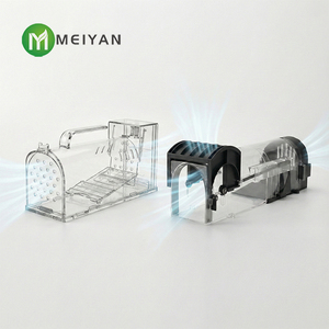 Piège à <span class=keywords><strong>souris</strong></span> en plastique écologique - Capture <span class=keywords><strong>vivante</strong></span> humaine pour le contrôle des rats - Conception étanche - Product Image 2