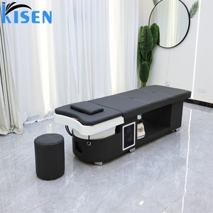 Table de massage Kisen Plumbing Shampoo System pour salons, garantissant un débit d'eau fiable et une fonctionnalité complète de spa capillaire - Product Image 2