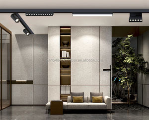 Lumière de piste magnétique LED dimmable de haute qualité 6W, série de luminaires modernes H20 Grill pour <span class=keywords><strong>résidence</strong></span>, L112*W22*H45mm, angle de faisceau 24 Ra90 - Product Image 3