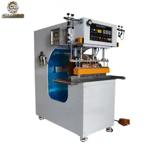 Price of RF Impulse Sealing Vinyl HF Curved Bar Welding Machine 12KW High Frequency Plastic Welder For PVC Rubber Fabric