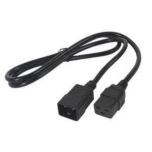 Cable de alimentación C20 a C19 de 1.5 m, cable de extensión de CA para equipos industriales, cable de PVC de 16 A y 250 V SJTOW - Product Image 4