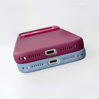 Étui TechWoven haut de gamme pour iPhone 18 ou 18 Pro Max, compatible avec la charge sans fil magnétique, sans bouton de contrôle de la caméra.