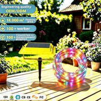 Nouvelle lampe solaire avec éclairage extérieur étanche super lumineux pour cour, balcon, jardin, lumière d'ambiance, barre lumineuse LED pour villa