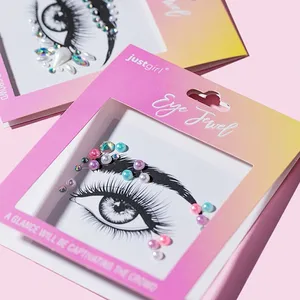 Just girl – autocollants temporaire pour fête de Festival, belles filles comme les yeux, le visage, le corps, le cristal, les strass