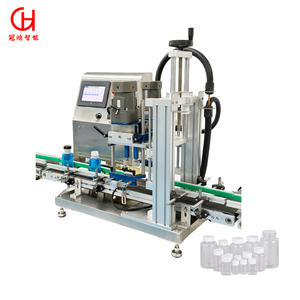 Çok şekilli şişe kapatma makinesi-üretim hattı için ağır masaüstü kapak - Product Image 1