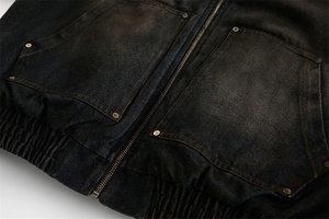 AIMEIS giacca <span class=keywords><strong>in</strong></span> Denim <span class=keywords><strong>con</strong></span> fodera paffuta retrò <span class=keywords><strong>con</strong></span> cappuccio <span class=keywords><strong>cappotto</strong></span> invernale Casual da <span class=keywords><strong>donna</strong></span> - Product Image 6