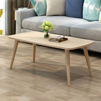 Table à thé en bois massif, meuble de salon écologique, bon marché et de haute qualité