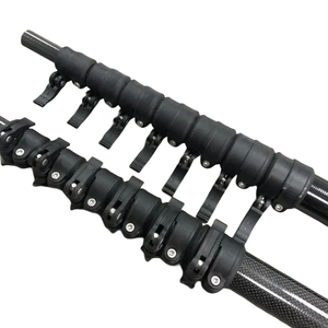 20 feet sợi carbon cực <span class=keywords><strong>70</strong></span> ft Kính thiên văn sợi carbon Tarp cực cho máy ảnh thiết bị hỗ trợ - Product Image 1