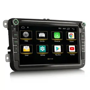 Best sale Erisin ES3185V Android 10.0 car Stereo GPS Navigation Auto Radio for VW Skoda Octavia