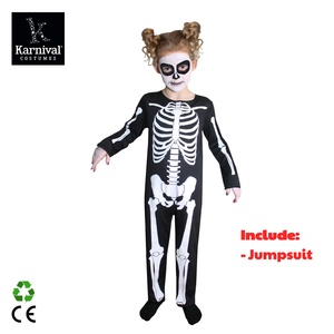 Disfraces de Terror al por Mayor ODM para Cosplay de TV y Cine, Disfraz de Esqueleto Fantasma para Niños, Kit de Disfraces Familiares Unisex para Halloween - Product Image 3