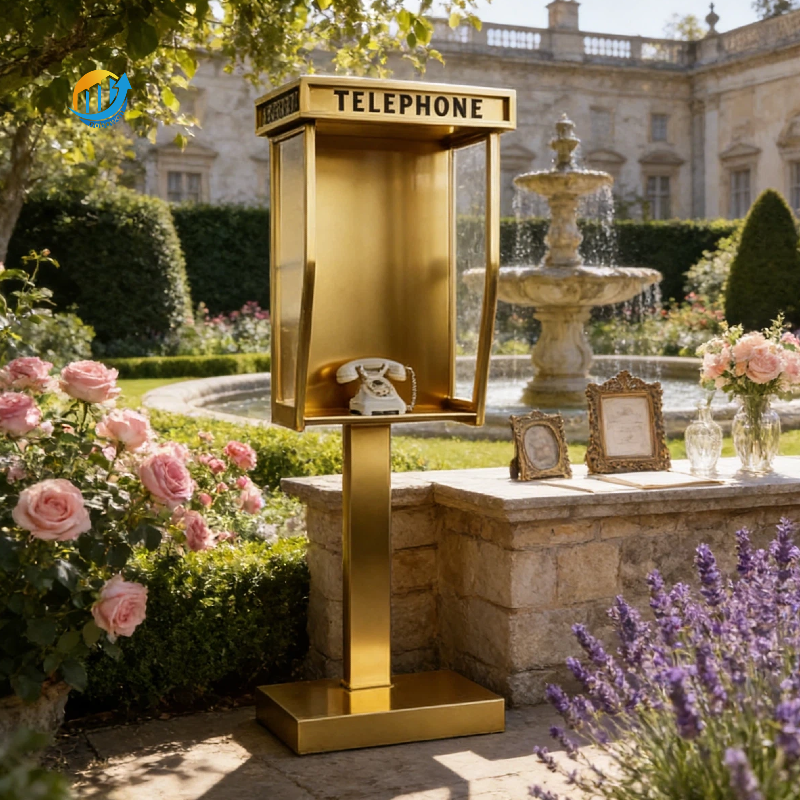 Wedding Telephone Photo Booth Wedding Audio Message Book Stand Metal ...
