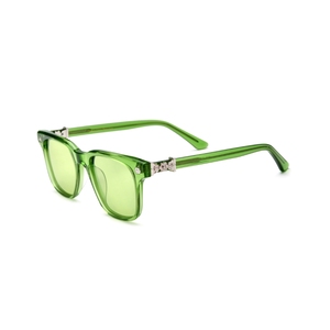 Gafas de Sol Unisex Redondas Ovaladas con Montura Completa, de Lujo, con Remaches, Polarizadas UV400, Anti Luz Azul, Ligeras, para Uso Diario - Product Image 4