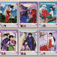 Cartes de collection originales Inuyasha, Anime Higurashi Kagome Kikyo, jeu de cartes, jouets pour enfants, jeu de société, jouets de table