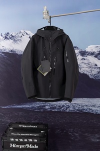 Giacca di Lusso Autunnale <span class=keywords><strong>Gore</strong></span> Casual <span class=keywords><strong>Tex</strong></span> Fashion Traspirante Antivento Impermeabile con Cappuccio per Uomo SV IT - Product Image 5