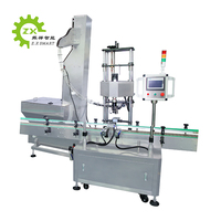 Machine de bouchage automatique ZXSMART pour bouteilles en verre et plastique, grande capacité, avec élévateur de bouchons
