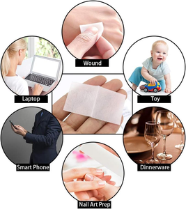 Toallitas desinfectantes médicas desechables con alcohol isopropílico al 75% para uso en desinfección, certificadas por CE e ISO - Product Image 2