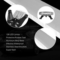 Rampe Lumineuse LED Haute Luminosité pour Véhicule d'Urgence, Gyrophare de Toit Flash Stroboscopique Automobile, Balise Clignotante LED Puissante