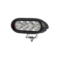 40W 12V 24V DC 6 Inch Work Light LED Flood LED Lamp for Car Truck Trailer SUV Offroad Boat ATV Etc