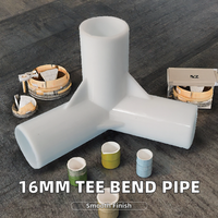 Raccord en T en polypropylène Chang En 16 mm de haute qualité, coudé à 135 degrés, pour systèmes de chauffage, excellent prix, pour boîte à emporter