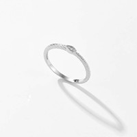 Bague en argent 925 Bagues anti-ternissement plaquées or 18 carats Bague en zircon S925 plaquée or 18 carats