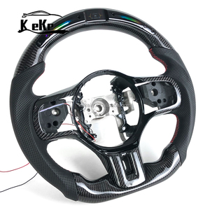 Volant en fibre de carbone LED personnalisé pour Mitsubishi Lancer Evolution X 2008-2015 - Product Image 2
