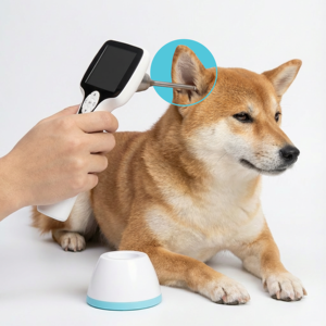 Otoscópio Veterinário Profissional para Animais de Estimação, Endoscópio Ajustável para Cães com Câmera de Inspeção de Ouvido - Product Image 1