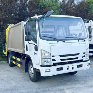 Camion Compattatore di Rifiuti ISUZU 8CBM 9CBM 10CBM - Camion per la Raccolta Rifiuti e Spazzatura Più Venduto - Product Image 2