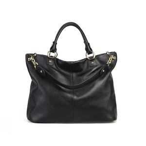 Borsa Tote di Lusso Silenziosa e Capiente in Vera Pelle, Borsa da Donna Minimalista per Lavoro e Pendolarismo, Borsa in Pelle Bovina di Alta Qualità - Product Image 3