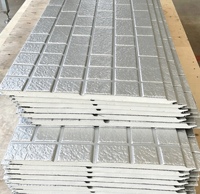 Panneau décoratif en métal sculpté ignifuge pour revêtement mural extérieur de maison modulaire et construction de maison préfabriquée