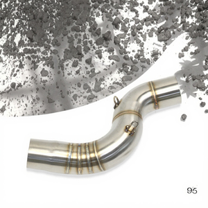 Nouveau système d'échappement en acier inoxydable pour moto, adaptateur de raccordement intermédiaire ZX6R pour remplacer/réparer Kawasaki <span class=keywords><strong>Ninja</strong></span> - Product Image 4