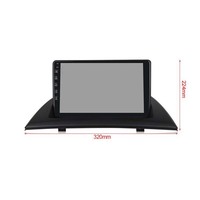 Radio Mobil Android 9 Inch, Mendukung DSP, Carplay dan Android Auto, Kontrol Setir Mobil, Pemutar DVD Mobil untuk BMW X3 E83 2004-2012