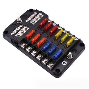 Insert de boîte à fusibles de voiture avec vis multi-canal Fuse Box LED indicateur lumineux avec pôle négatif onrs propriétaires accessoires - Product Image 1