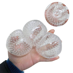 Componentes de Carcasa Inflable Transparente de TPE para Manualidades, Bola Vacía Antiestrés, Contenedor para Juguetes de Descompresión ONR ONR-44DES - Product Image 1