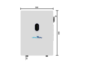 Batería de Energía LithiumValley Power Wall, Montada en Pared, para Uso Doméstico, 48V 51.2V 10kWh, 6000 Ciclos de Almacenamiento - Product Image 5