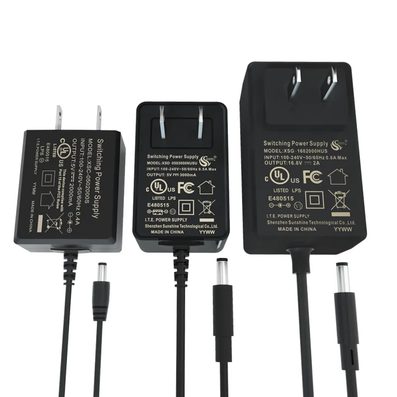 Ul Saa Kc Certified 12v 2a 24w Korea Plug AC/DC Power adapters AC/DC switching power supply 24v 1a With Dc Cable