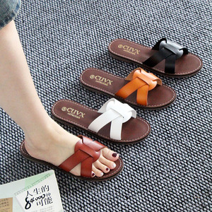 High-quality Summer Vintage Slip-resistant Lightweight and Durable Outdoor Breathable Women's Flat Sandals and <b>slippers</b> - Product Image 1