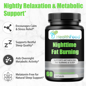 Capsules Brûle-Graisses Nocturnes en Promotion avec Vitamine D : Favorisent l'Activité Métabolique de Nuit et Aident à Réduire le Stress - Product Image 5
