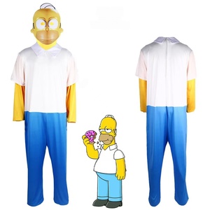 Ropa Infantil Unisex, Disfraces de la Familia Simpson, Disfraces de Películas y Series de Televisión, Ropa de Talla Grande, Vestido de Fiesta para Actuaciones en Escenario y Danza, AL108-W - Product Image 5
