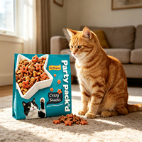 Collations Premium pour Chats – Pack Fête – Riche en Protéines (12% Min) – Acides Gras Oméga-6 – Santé de la Peau et du Pelage – Alimentation pour Chats