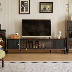 My Nest French Vintage Tv Cabinet With Coffee Table Storage Combination Living Room Furniture Hogwarts Style - Product Image 2