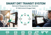 Tablette robuste de 10,1 pouces pour le transport, NFC, 4G, GPS/BeiDou/GLONASS, connecteur Pogo Pin, IP67, pour les solutions de transport intelligent DRT, billetterie et navigation