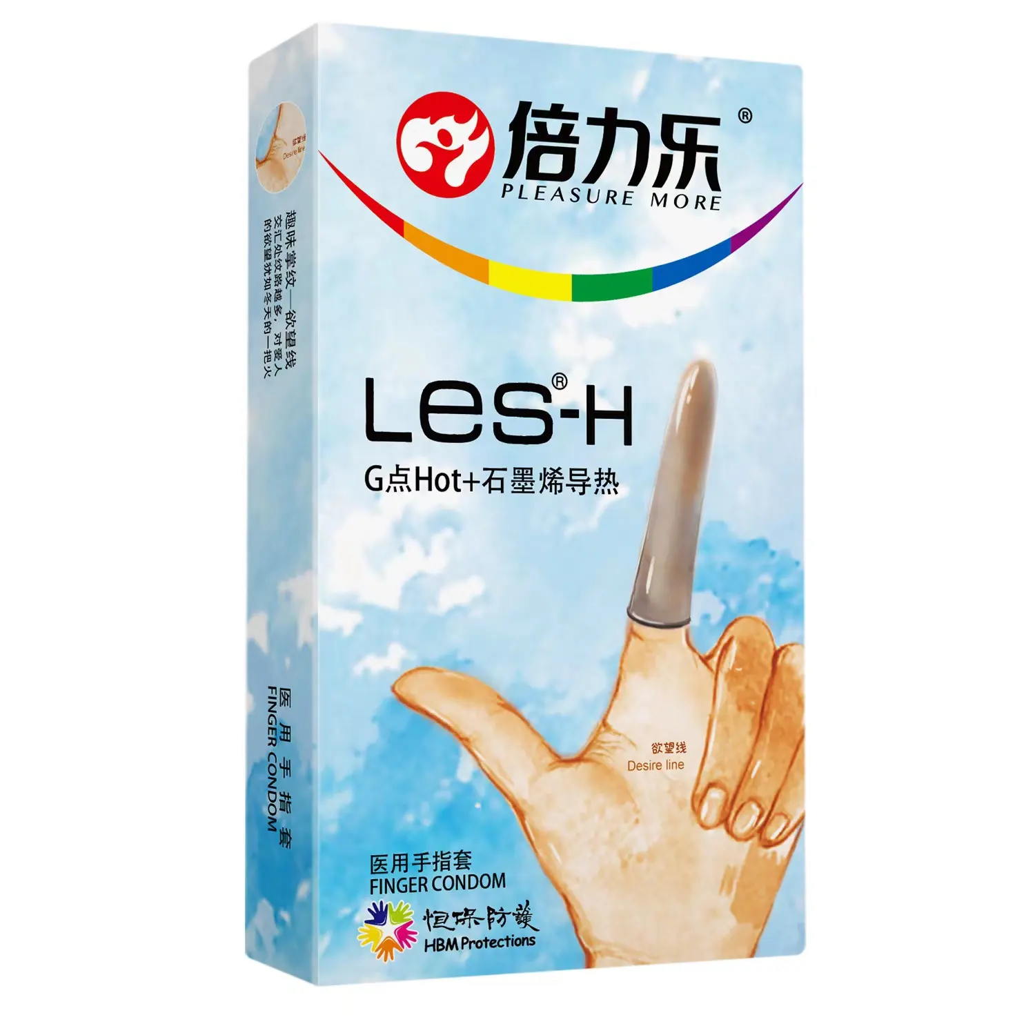 8 teile/schachtel hohe Qualität für LES Finger Kondome für Männer und Frauen Orgasmus Spaß Medizin Finger Kondome