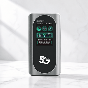 <span class=keywords><strong>Routeur</strong></span> MiFi <span class=keywords><strong>portable</strong></span> 5G M2D MTK MT6877 WiFi6 double bande débloqué, point d'accès 5G avec emplacement pour carte SIM, écran couleur LCD 4400mAh - Product Image 2