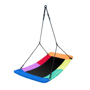 Columpio Rectangular de color personalizado para <span class=keywords><strong>jardín</strong></span>, silla de bebé, muebles de exterior, columpio cuadrado para patio, venta directa de fábrica para niños - Product Image 1